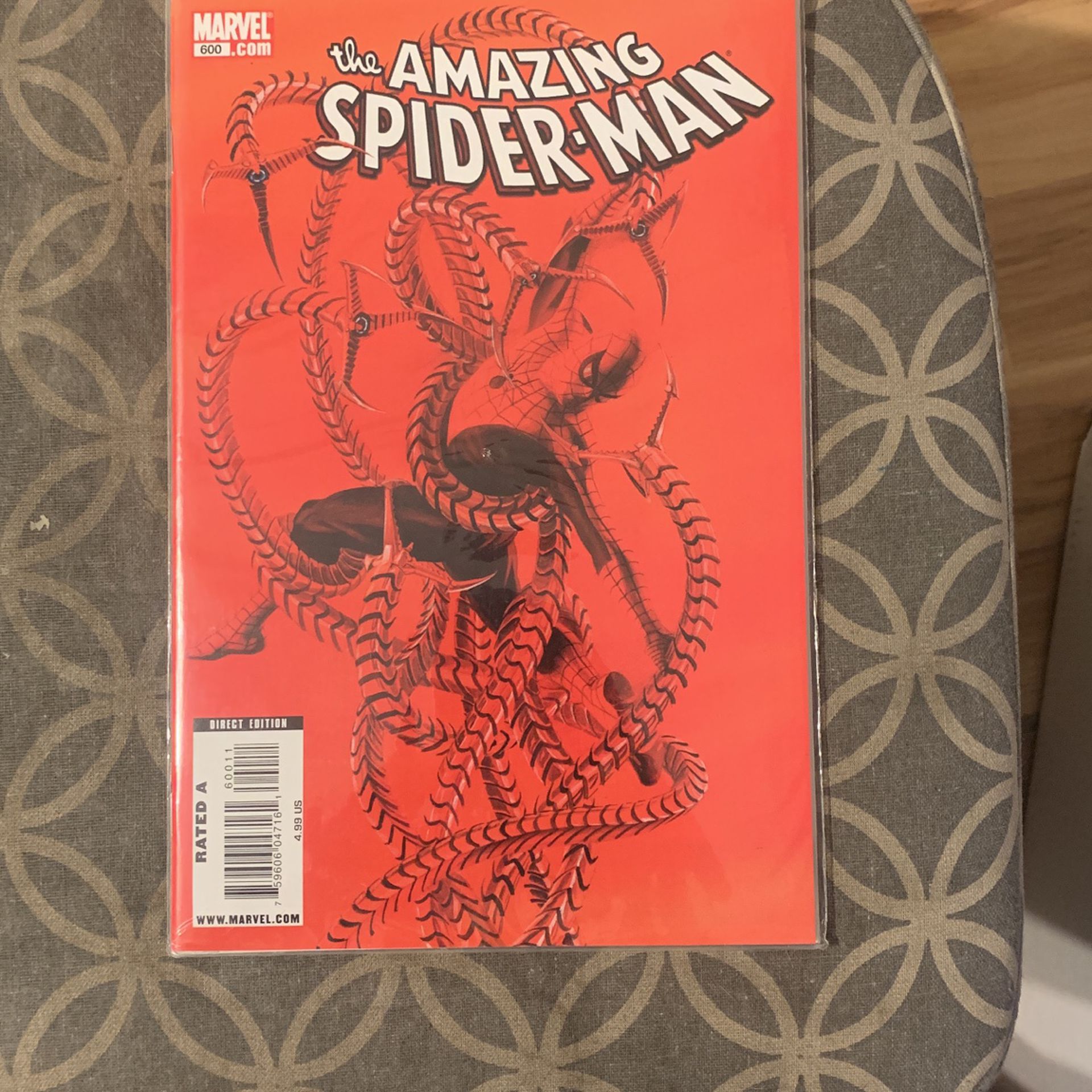 Marvel Comic Book Amazing Spider-Man 600
