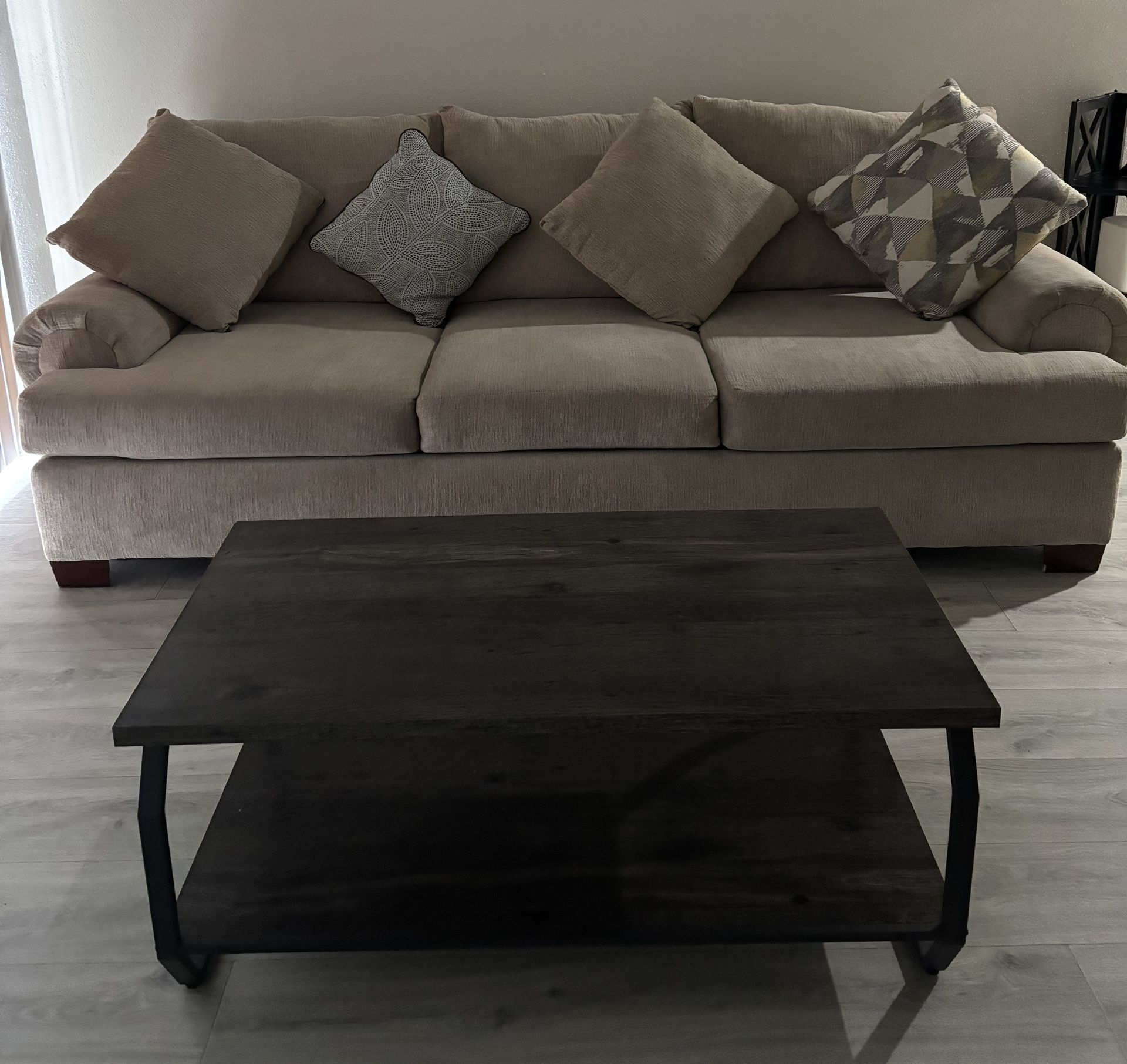 Sofa And Coffee Table 