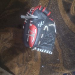 small baseball glove