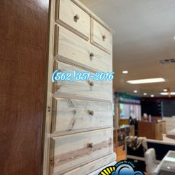 Duplex Natural Pinewood Dresser Cajonera Drawer 