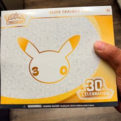 Pokémon TCG 30th Celebration Elite Trainer Box