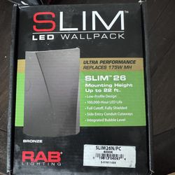 Slim 26 Led Wallpack 