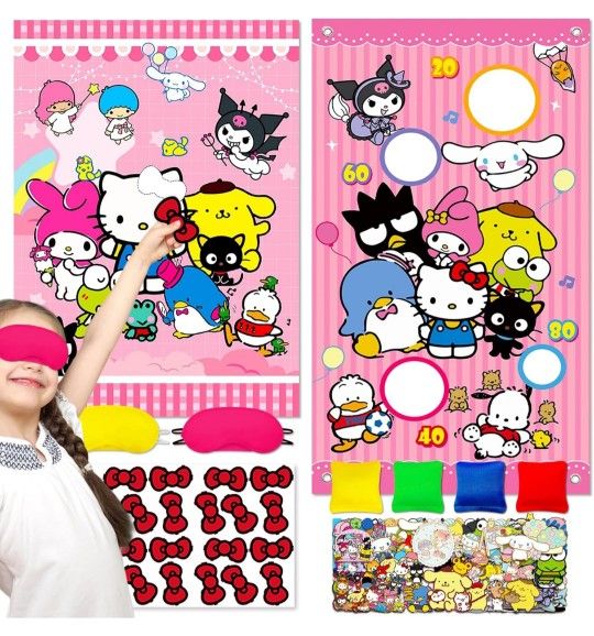 Hello Kitty Birthday Party Game Set