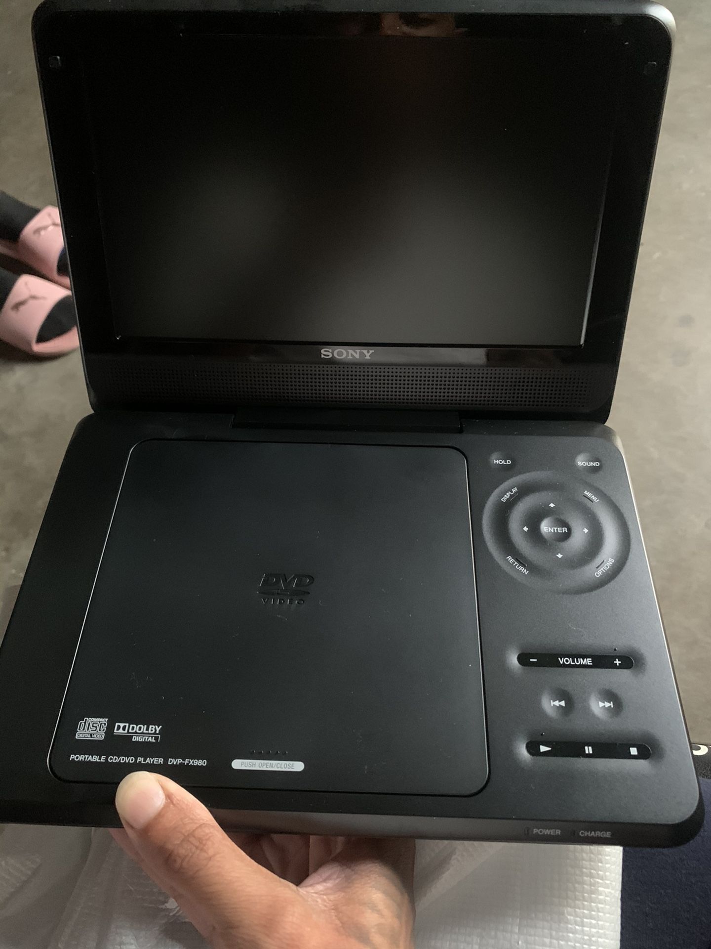 Portable DVD player