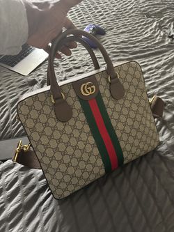 Gucci Men's GG Supreme Tote Bag