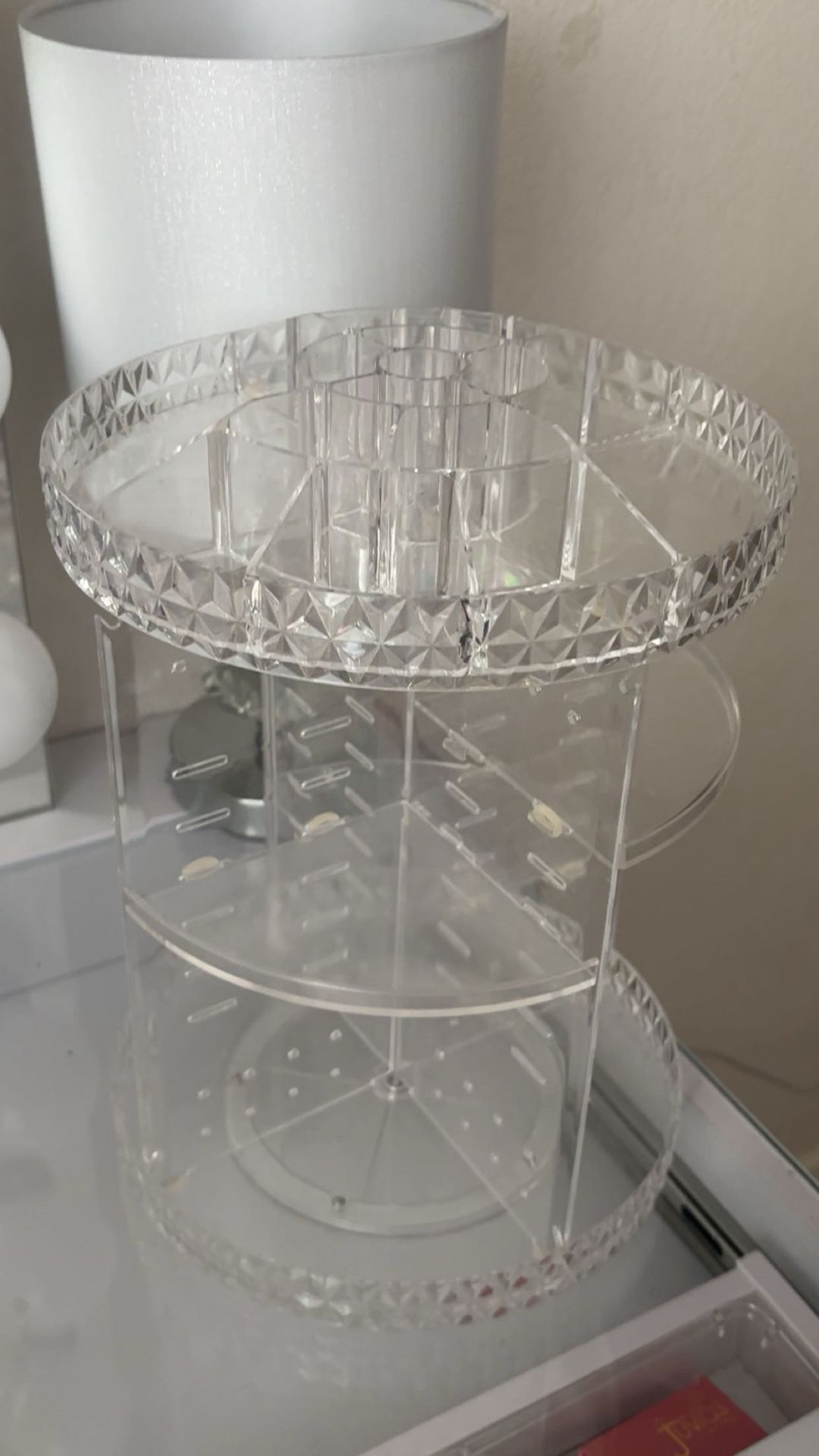 vanity/skincare/makeup rotating organizer