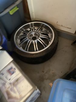 4 Hancook tires plus rims 235/35. $300 for the lot