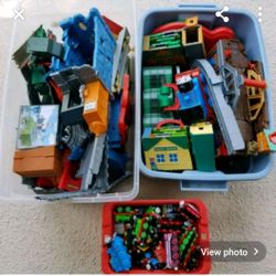 Huge Lot of Thomas the Train Sets and Trains