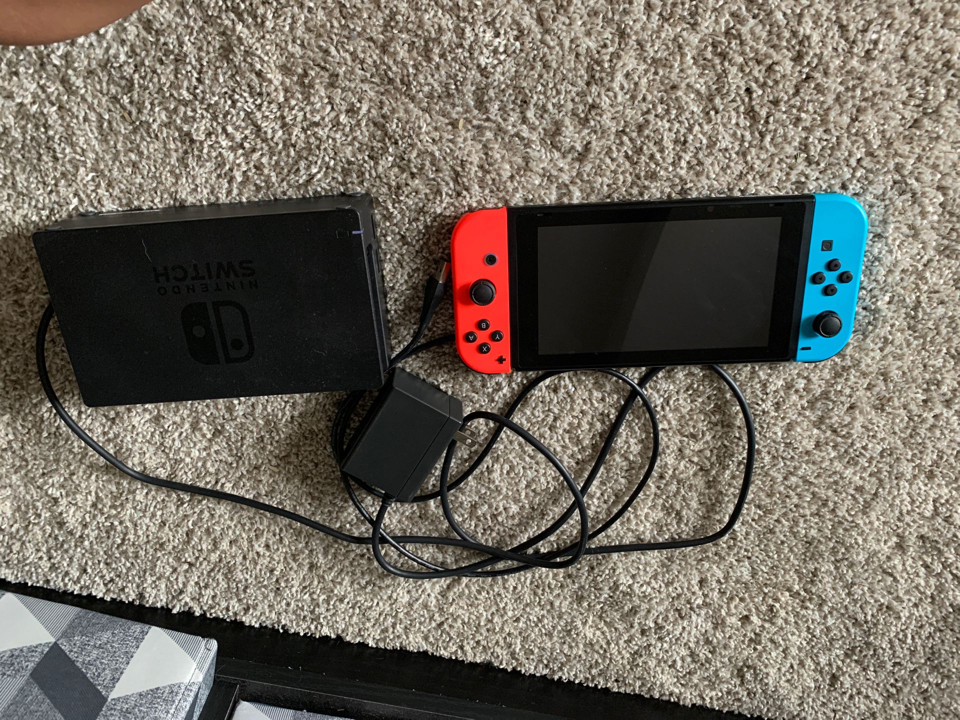 Used Nintendo Switch With 2 Games