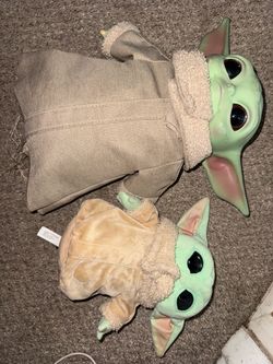 Grogu Baby Yoda Plush and Figure Lot