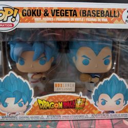 Funko POP! Figure Goku & Vegeta (Baseball)