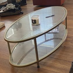 Gold Coffee Table