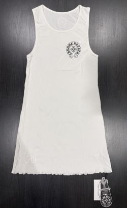 White Cross Dress – Chrome Hearts Style – Size S