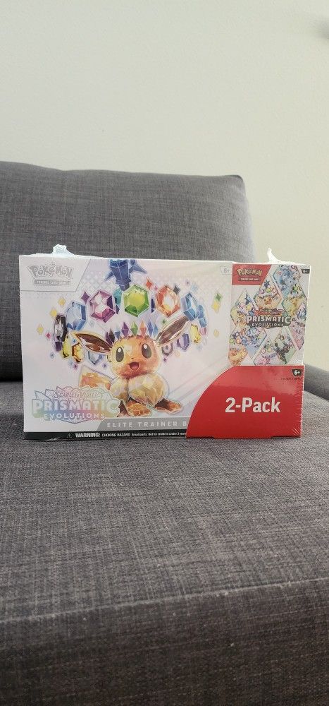 Prismatic Evolutions ETB+Booster Bundle