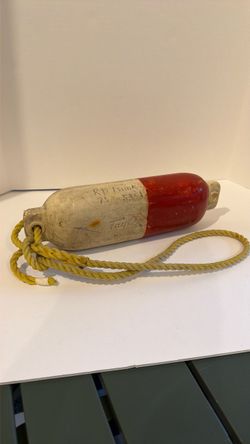 Vintage Taylor Made Boat Fender with Rope