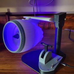 3D Printed Jet Engine Desk Fan Model, Aviation