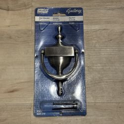 NEW National Gallery Door Knocker 7" Solid Brass Pewter Finish V1914 N325-316