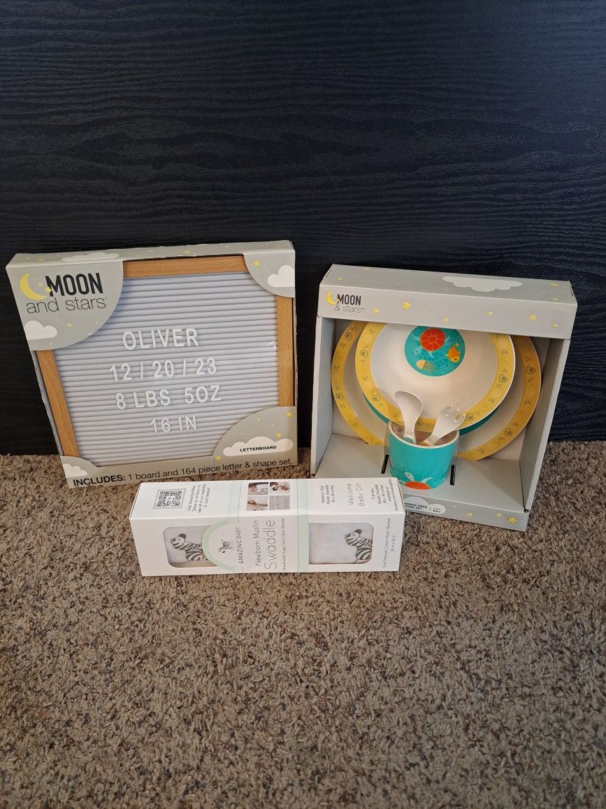 Moon And Stars Baby Lot