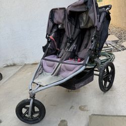 Double Bob Jogging Stroller For Parts Or Repair