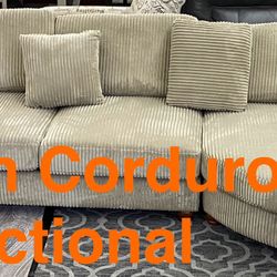 Xtra Large Sectional Set (Finance & Delivery)