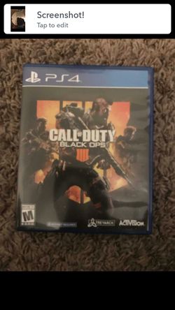 Black ops 4 ps4