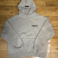 Fear Of God Essentials “Dark oatmeal hoodie” Size L