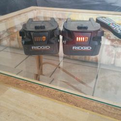 RIDGID
18V Lithium-Ion 4.0 Ah Battery (2-Pack)
