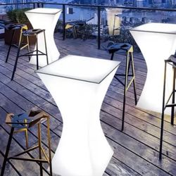 LED hightop tables