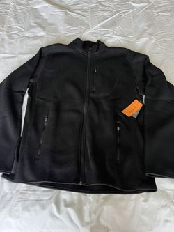 Old Navy Black Active Full Zip Up Men’s Large