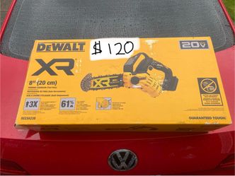 Brand New Dewalt 20v  XR  Pruning Chainsaw     DCVS623B      Tool Only