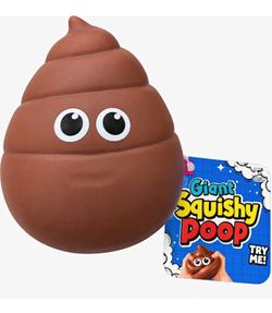 RMS Crazy Fun Giant Squishy Poop Emoji