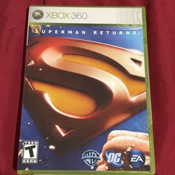 Superman Returns Xbox 360 With Manual