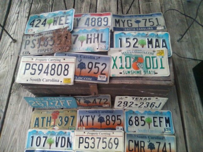 Licence Plate For Sale