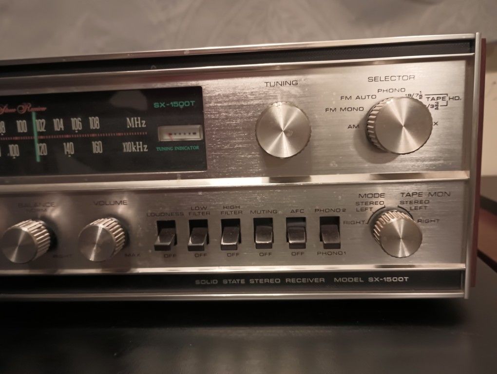 Vintage Pioneer Stereo Receiver Amplifier 1968 Minty Blows Fuses for