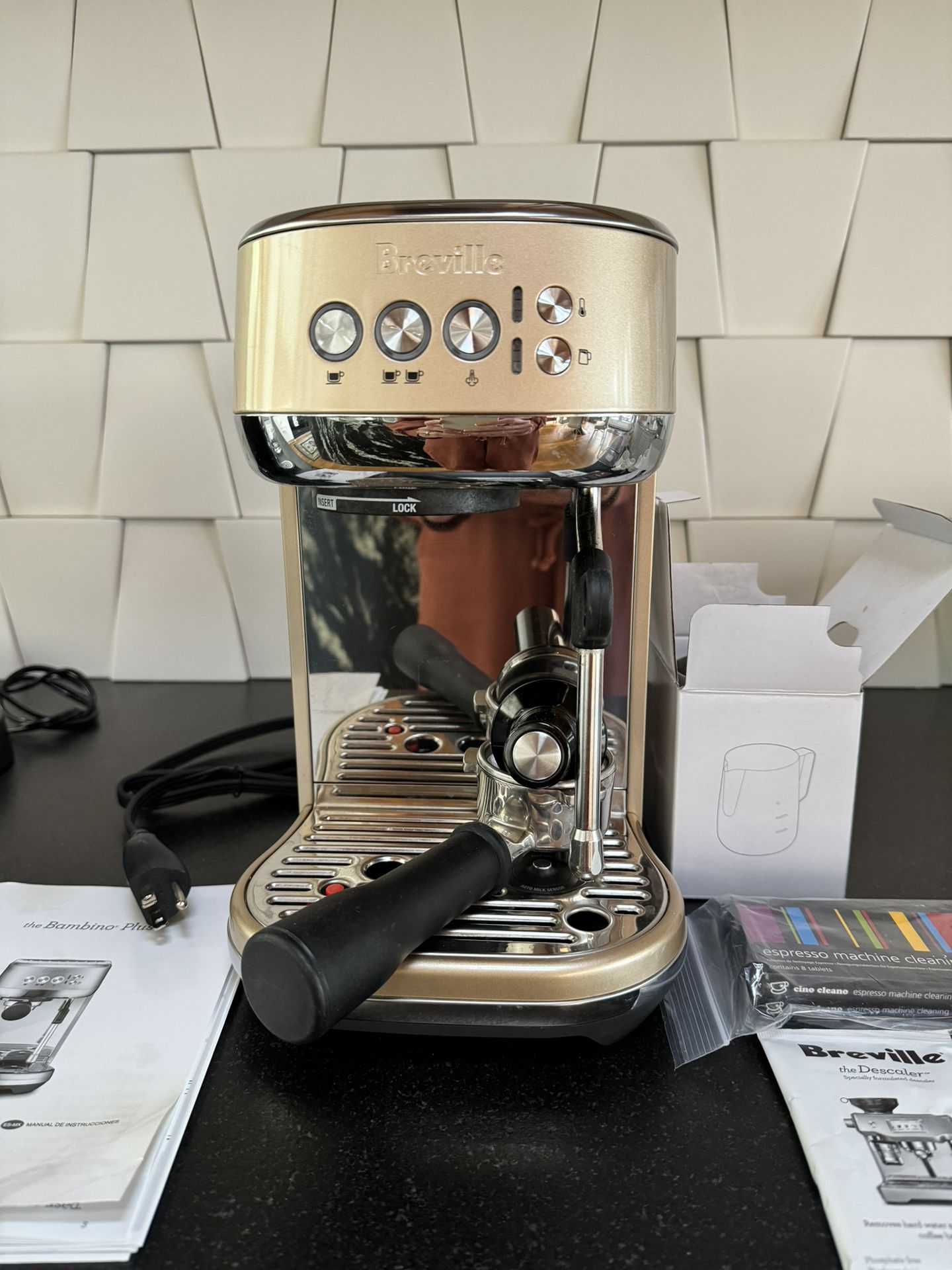 Brevile Bambino Plus Coffe Machine 