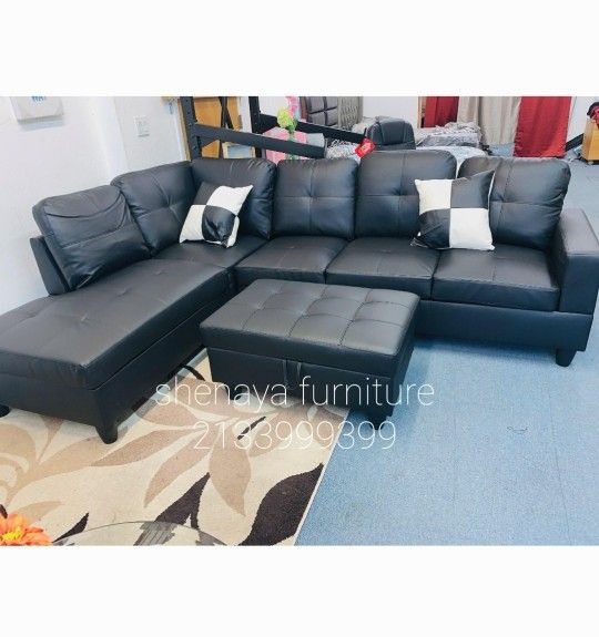 Sectional Sofa With Ottoman Storage