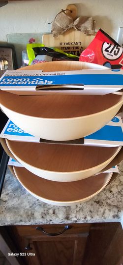 Room Essentials Serving Bowl & Utensil Set