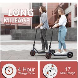 350W Motor, Max 21 Miles Long Range, 19Mph Top Speed, 8.5" Tires, Portable Folding Commuting Electric Scooter Adults with Dual Braking System and App 