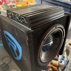 Rockville Subwoofer And Amp