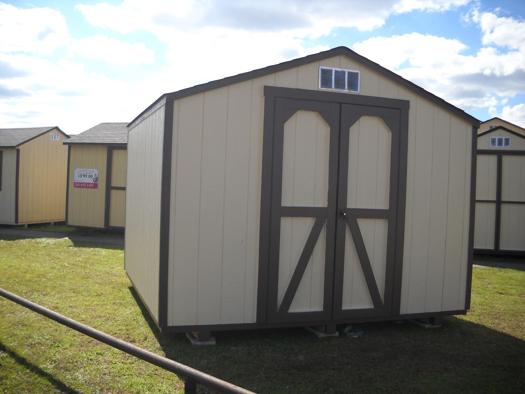 Shed 10 X 10 Built On  Site 