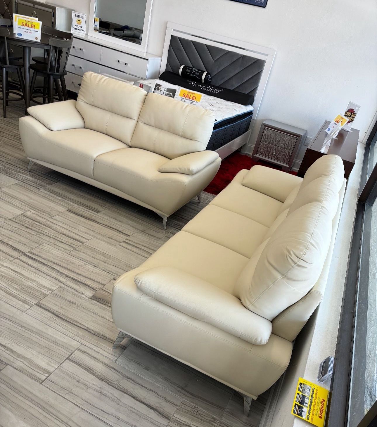  GOING OUT OF BUSINESS SALE! COMFY NEW VALENCIA SOFA AND LOVESEAT SET ON SALE ONLY $799. IN STOCK SAME DAY DELIVERY 🚚 EASY FINANCING 