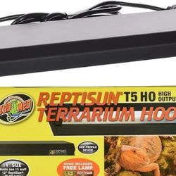 Reptisun T5 Ho Terrarium Hood 