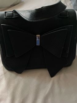 Black handbag