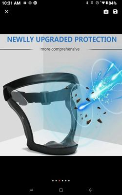 Anti-fog Anti Splash Full Face Protection Anti Droplet Mask Head Wear Glasses Space Spherical Goggles Full Face Protective Glass