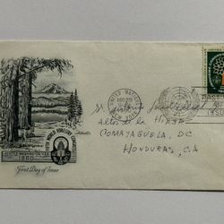 First Day of Issue Envelope and Stamp 