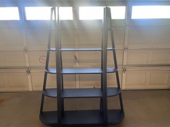 CHEAP black shelving unit
