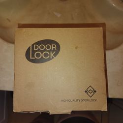 Door Lock - Gold