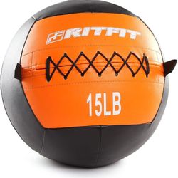 🥨RitFit Medicine Ball / weight ball / Soft Medicine Ball / Wall Medicine Ball / Soft Wall Ball / Wall Ball set/ Medicine Balls for Exercise and Condi