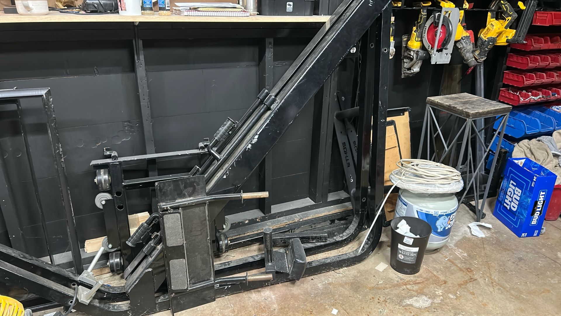 Sled Machine And Hack Squat