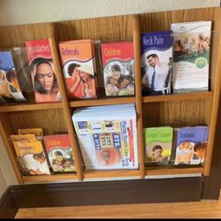 Magazine/Brochure Wall Display